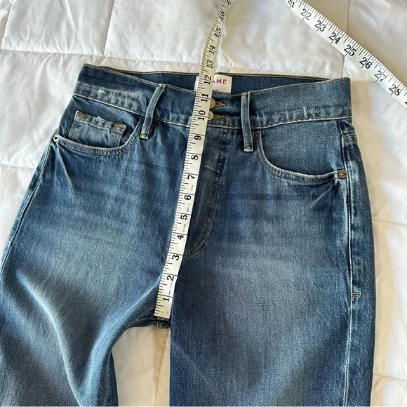 ❌SOLD❌ Frame Heritage Le Sylvie Slender Straight Jeans in Halston Size 27 - Picture 12 of 13